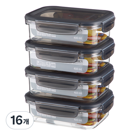 코멧 국내생산 BPA FREE  클리어 밀폐용기