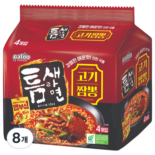 틈새라면 고기짬뽕 120g