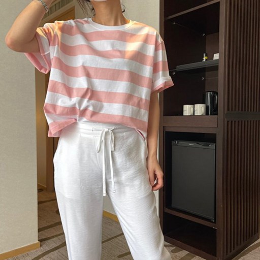 안다로미 여성용 앤드크롭 스프라이트 티셔츠