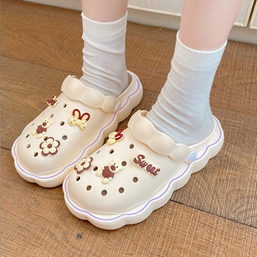여성용 하찌몰 컬러 사티 샌들 WH-2315050