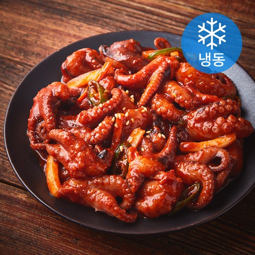 초록햇살 수라예찬 쭈꾸미볶음 보통매운맛 (냉동)