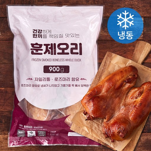 건강한끼 중국산 훈제 오리 (냉동)
