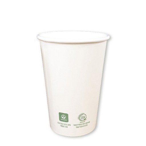 생활을그리다 재활용과 생분해가 되는 종이컵 360ml