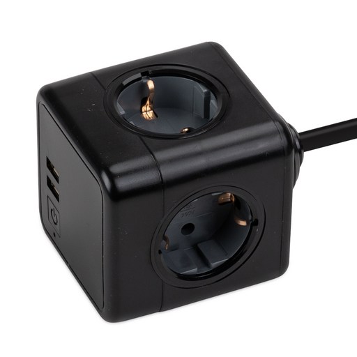 파워큐브 V2 USB 익스텐디드 멀티탭 4구