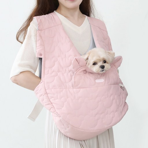 리토가토 강아지 보들리 앞가방