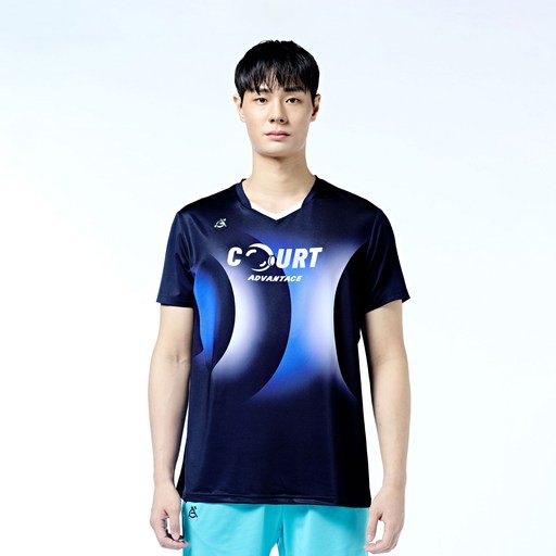 코트어드밴티지 남성용 스포츠 기능성 올라운드 반팔 라운드티 CRT-25S13