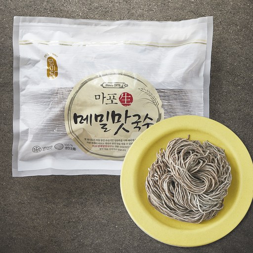 마포식품 생메밀 맛국수