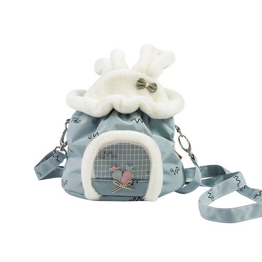 카르노 포근 래빗 소동물 이동가방 13 x 17 cm