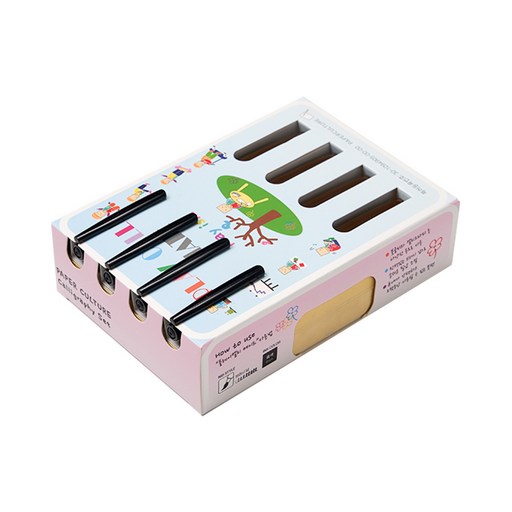 종이문화 플레이캘리 메이트 엽서 5 옐로우 100p
