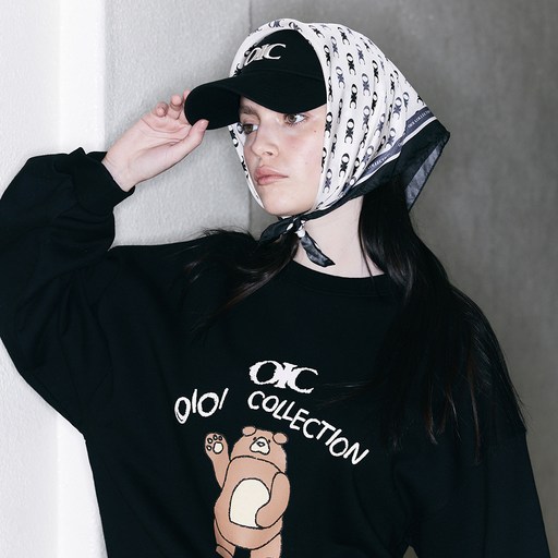 오아이오아이컬렉션 헬로우 베어 맨투맨 OK1C1MSW20