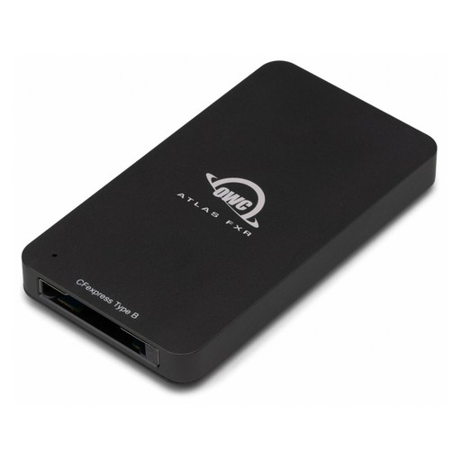 OWC 썬더볼트 USB3.2 Gen2 CFexpress Type B 메모리 카드 리더기 1600MB / s