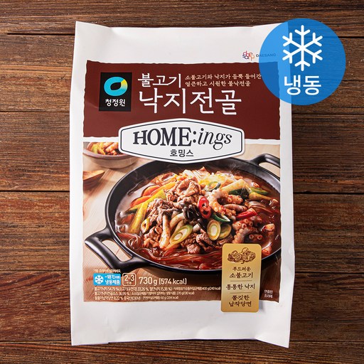 청정원 호밍스 불고기 낙지전골 밀키트 (냉동)