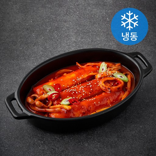 푸딩프렙 오징어짬뽕 가래떡떡볶이 (냉동)