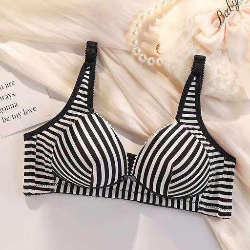 DM 스트라이프 투톤 산모용 수유브라