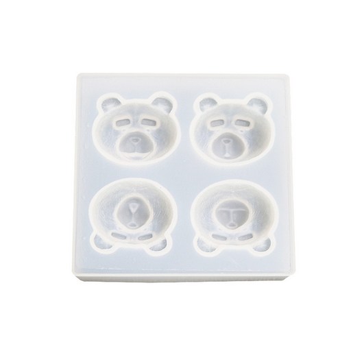 테드 곰 4구 실리콘몰드