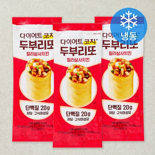 종근당건강 다이어트코치 두부리또 칠리살사치킨 (냉동)