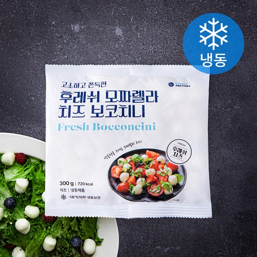 후레쉬 모짜렐라 보코치니 치즈 (냉동)