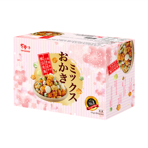 TRYGOODZ 翠菓子 航空米果 20包, 280g, 1盒