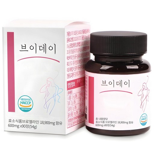 브이데이 브로멜라인 고함량 600mg 90정