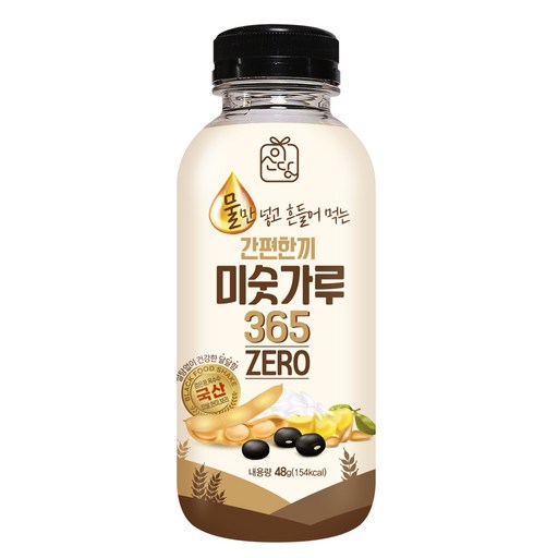 이소당 간편한끼 미숫가루 ZERO 당류 아침식사대용 국내산 병미숫가루