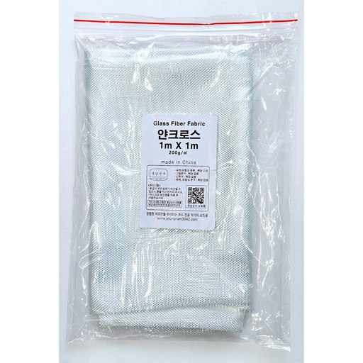 얀크로스 1m X 1m / 화이바글라스 유리섬유