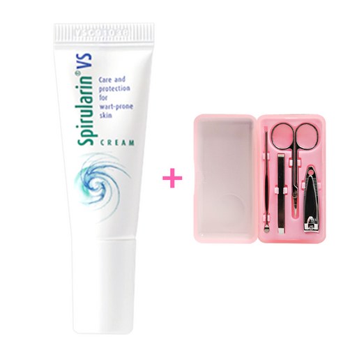 스피루라린 VS 브이에스 사마귀크림 10ml + 손톱깎이 세트