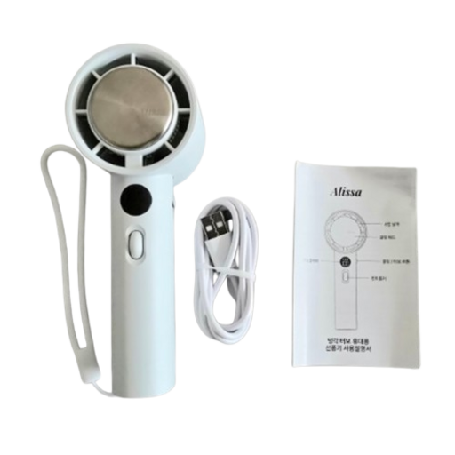 휴대용 냉각 손선풍기 알리사 100단 아이스터보MAX 핸디팬, APF01