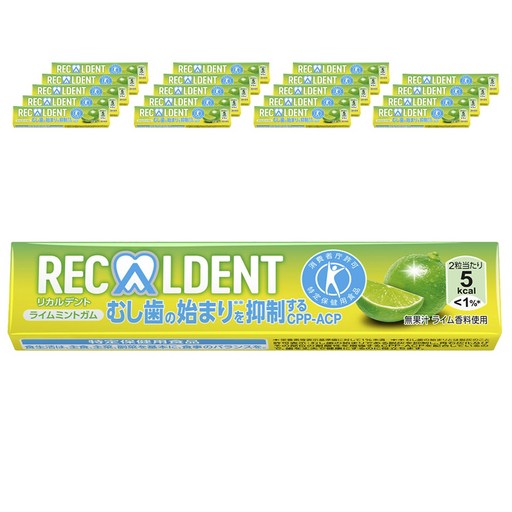 리카르덴트 라임 민트 껌