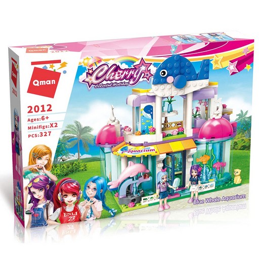 이앤오 체리 아쿠아리움 블럭 327pcs