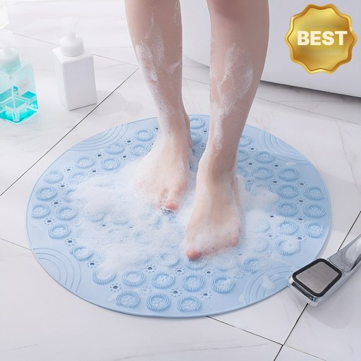 바모즈 욕실 발매트 안전 미끄럼방지 풋워시매트 발세척 욕실매트