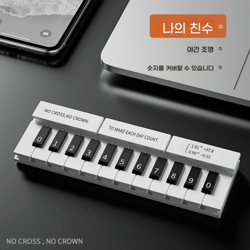피아노 임시주차번호판 이동전화번호판 주차이동카드 창의카 인테리어 자동차용품