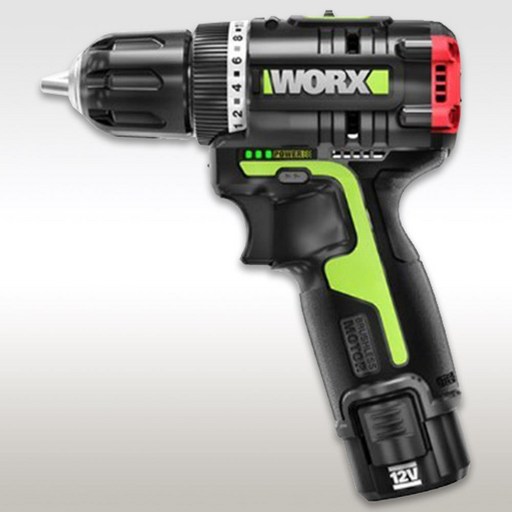 WORX 충전 드릴 드라이버 WU130X 12V 2.0AH BL