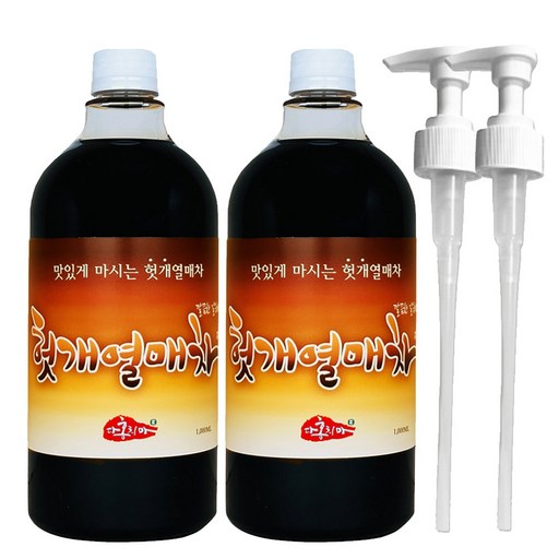 홍치마 대용량 헛개열매차 원액 엑기스 고농축 헛개수 나무 액상 1000ml 다홍치마 (물병 X)