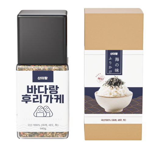 [오차즈케 김가루] 산이랑 바다랑 후리가케