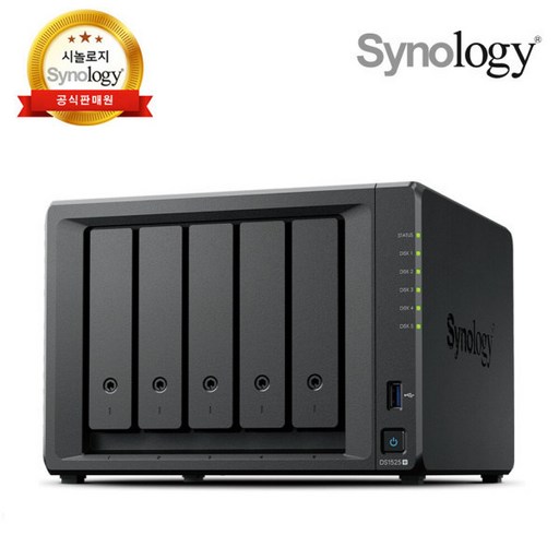시놀로지 Synology DS1525+ 나스 NAS 5Bay 하드미포함 (정품)