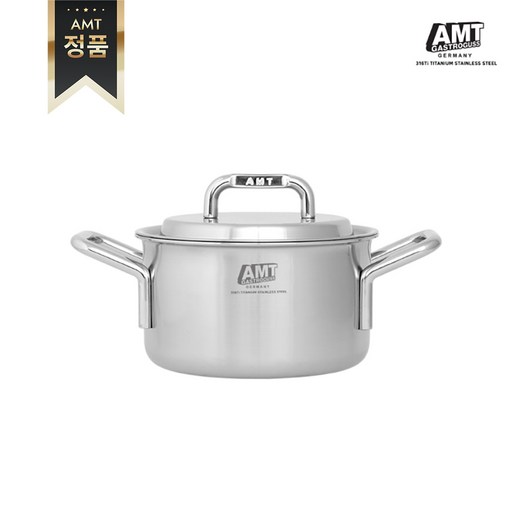 [정품] AMT 316Ti 통5중 샤프 양수 냄비