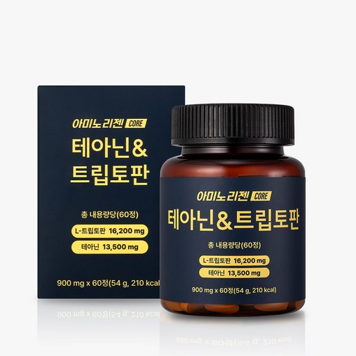 아미노리젠 코어 테아닌&트립토판 스트레스 완화 영양제