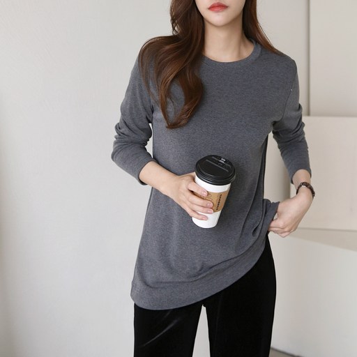 아이엠수베르니 기모라운드티