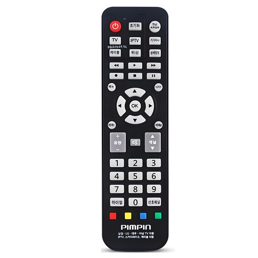 핌핀 TV 셋톱박스 통합 무설정 리모콘
