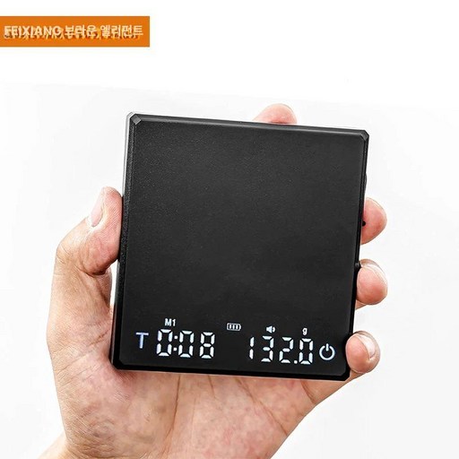 아카이아 펄 스케일 ACAIA PEARL 핸드드립, 기본 모델명/품번, 미니 핸드드립 전자 저울 블랙, 1kg