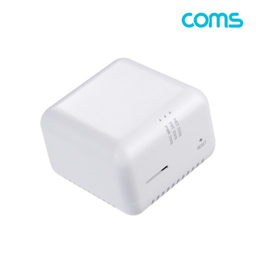 컴스마트 1포트 네트워크 공유 USB 2 프린터 서버