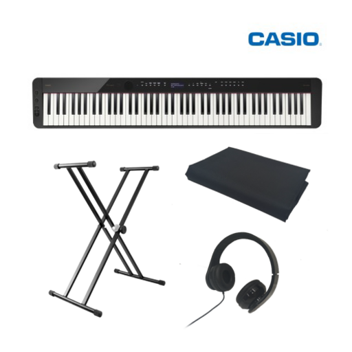 카시오 PX-S3100+톱니쌍열스탠드+덮개+헤드폰