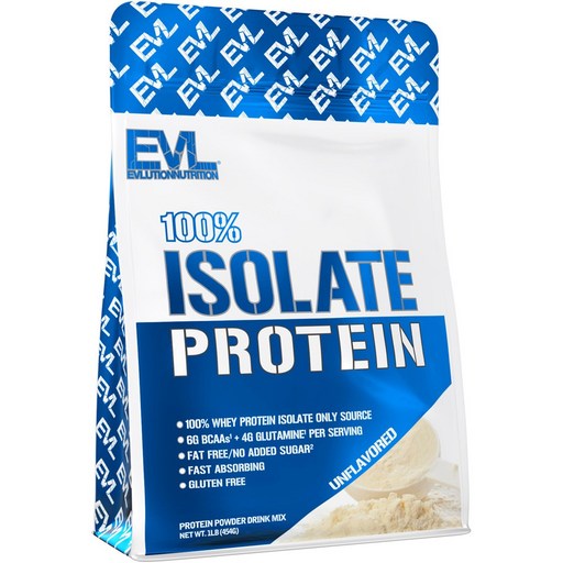 EVLUTIONNUTRITION 아이솔레이트 프로틴 파우더 드링크 믹스 무맛