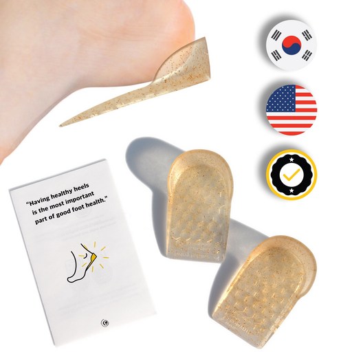 [한미특허] 기능성 벌집 깔창 허니발란스 프리미엄 인솔 족저근막염 뒤꿈치 통증 등산화 군화