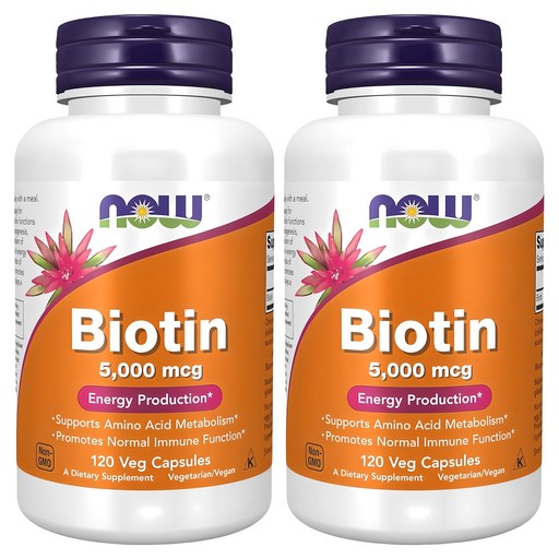 나우푸드 비오틴 5000mcg 베지 캡슐