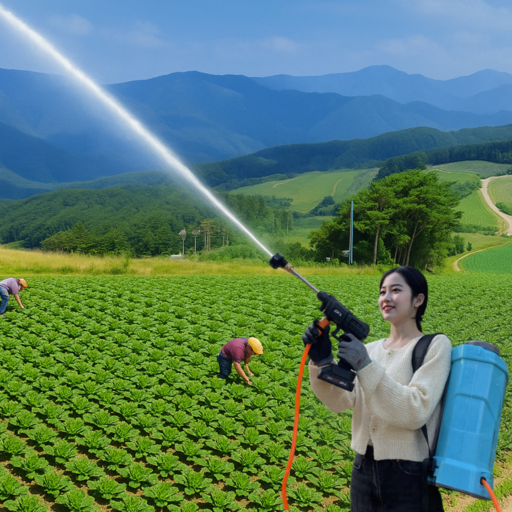 K-ALL 팜케어건 무선 농약살포기 충전식 농약분무기 압축 자동 고압 세차기