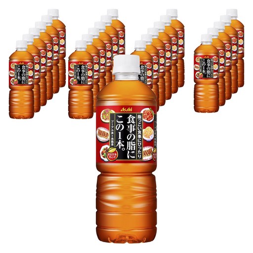 Asahi 기름진 식사에 1잔 보이차 X 우롱차 페트