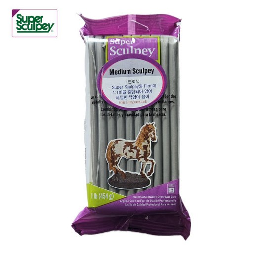슈퍼 스컬피 1LB / 점토 폴리머클레이 sculpey 454g