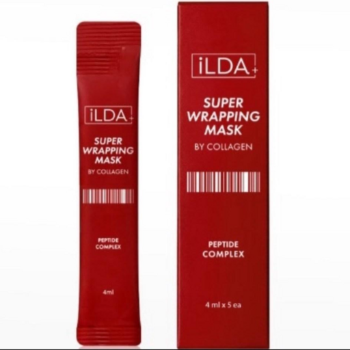 ILDA 일다 슈퍼 랩핑 마스크 바르는 콜라겐 물광 마스크팩 ( 4ml X 5포 )