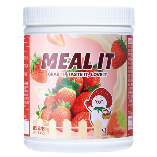 밀잇 단백질 쉐이크 딸기맛